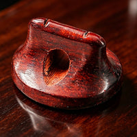 Erhu Bridge Polished Handmade Erhu Hardwood Grain String Instrument Parts