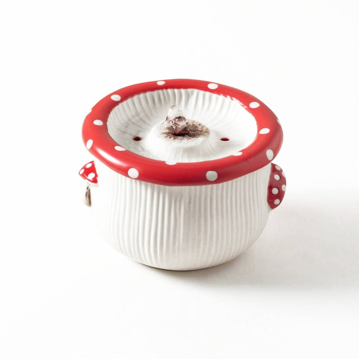 Ceramic Pet Water Dispenser Compact Pet Water Dispenser with Cleaning Pump Sturdy for Cat Owners