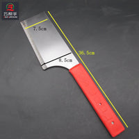 688 Red Handle Single-Sided Brick Trowel for Masonry and Construction