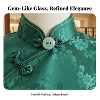 Imitation Jade Button New Chinese Design Decorative Cheongsam Button
