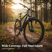 Additional Wide Cycle Mudguards Flexible Bike Mudguard Set Adjustable Cycle Mudguards Thickened Design Cycling Accessory