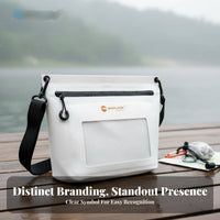 Waterproof Shoulder Bag Internal Pockets Airtight Fastener Pouch Waterproof Crossbody Purse Outdoor Gear for Travelers, Kayaking