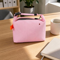 Foldable Insulated Lunch Bag for Work and School, Large Capacity Waterproof Oil-Proof Bento Box Tote