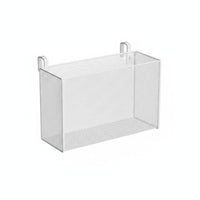 Multifunctional Hanging Storage Box with Tissue Holder Space-Saving Multi-Compartment Tissue Box tool-clear Installation Desk Organizer Modern Design for Students, homeowners, Makeup Users, Desktop, Home Study, Dormitory, Countertop
