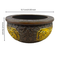Incense Burner Decorative Incense Holder Sturdy Tabletop Censer for Meditation