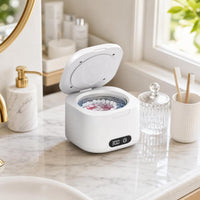 Vibrational Cleaner with Deep Cleaning Vibrational Jewelry Cleaner Professional for Wanderers, Home, Travel, Office