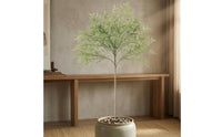 Artificial Decorative Branch Narrow Leaves Home Decor Look