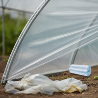 Greenhouse Clear Thickened Anti-Drip Plastic Film for Agricultural Vegetable Planting and Insulation
