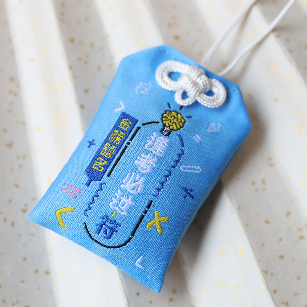 Cartoon Omamori Amulet Sachet with Sandalwood Powder for Good Luck