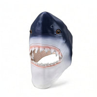 Shark Head Hood Scary Shark Hood Lightweight for Masquerades, Stage Performances