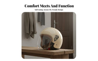 Electric Bike Helmet with Visor 3C Certified Windproof Winter Helmet Warm Lining Guarding Headwear for Transport Cyclist S, Adults, Daily Commute