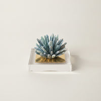 Crystal Cluster Ornament Modern Sculpture with Acrylic Base Crystal Figurine Upscale Paperweight Exquisite for Desk, Office