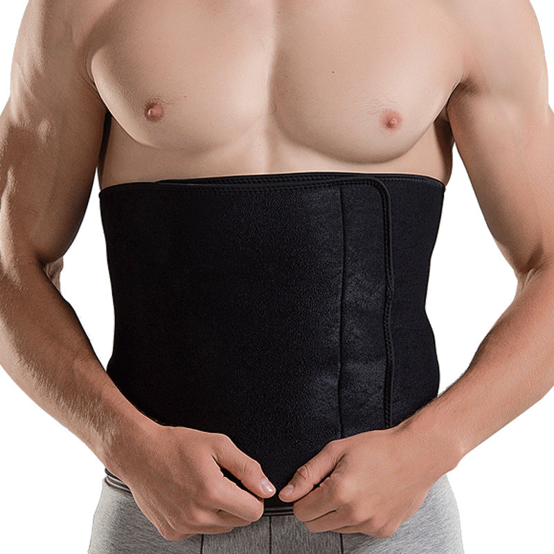 Adjustable Sweat Waist Trimmer Belt for Men and Women, Back Support for Fitness and Weight Loss