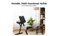 Folding Dermal Design Chair Foldable Portable Massage Chair Adjustable Professional Furniture for Physical Therapists, Beauticians, Spas