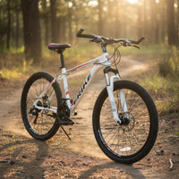 Shock Absorption 26 Inch Mountain Bike Disc Brakes Mountain Bike Variable Speed Outdoor Vehicle High-Carbon Steel Frame for Adults