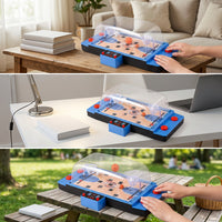 Desktop Basketball Game Parent-Child Interactive Tabletop Basketball Game Portable 2 Player Against Toy for Kids, Family, Party, Office Desk