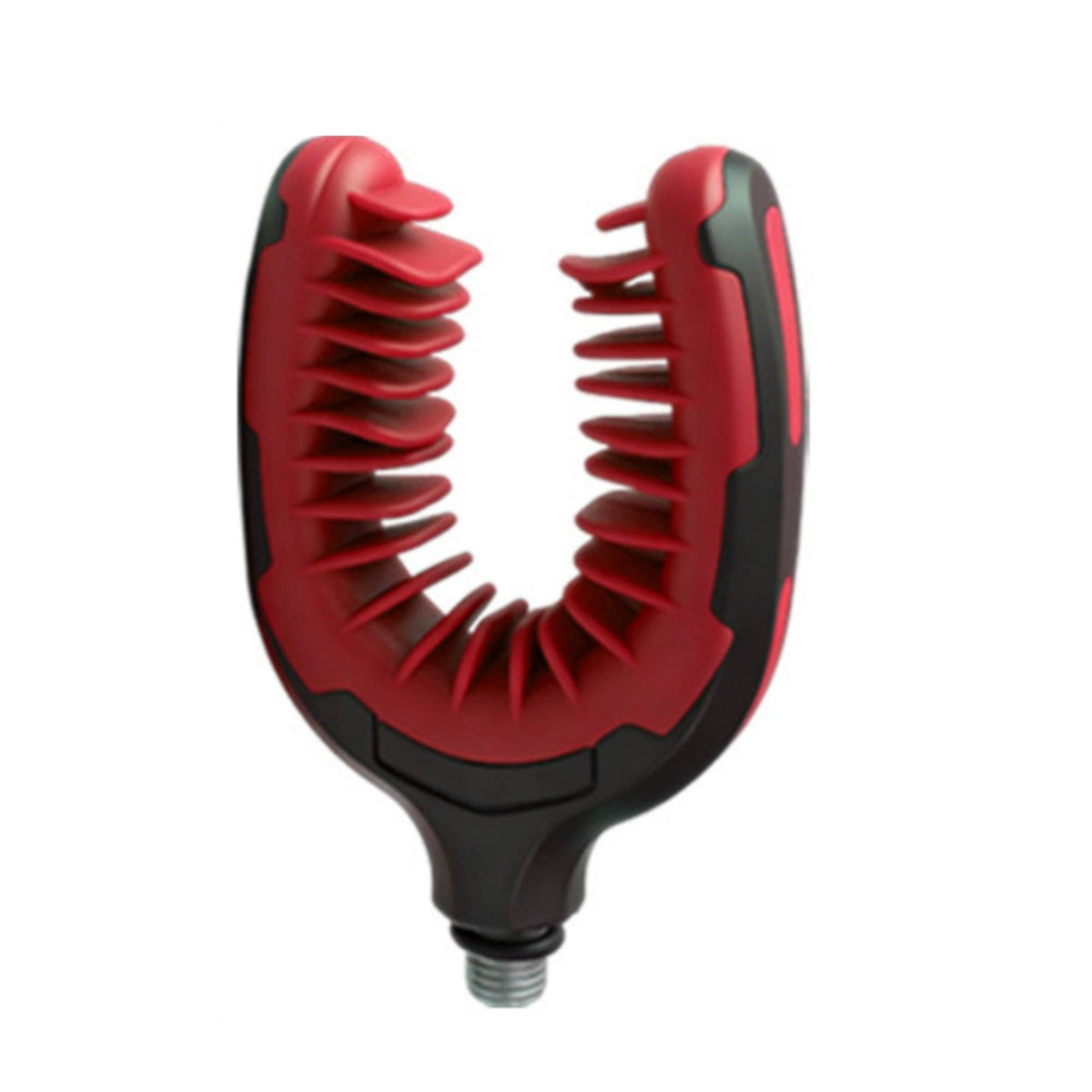 Fishing Rod Support Head Threaded Fishing Rod Rest Head Ribbed for Fishermen