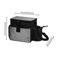 Disc Throwing Game Bag with Shoulder Strap Compact Disc Throwing Game Bag Secure for Outdoor Athletes