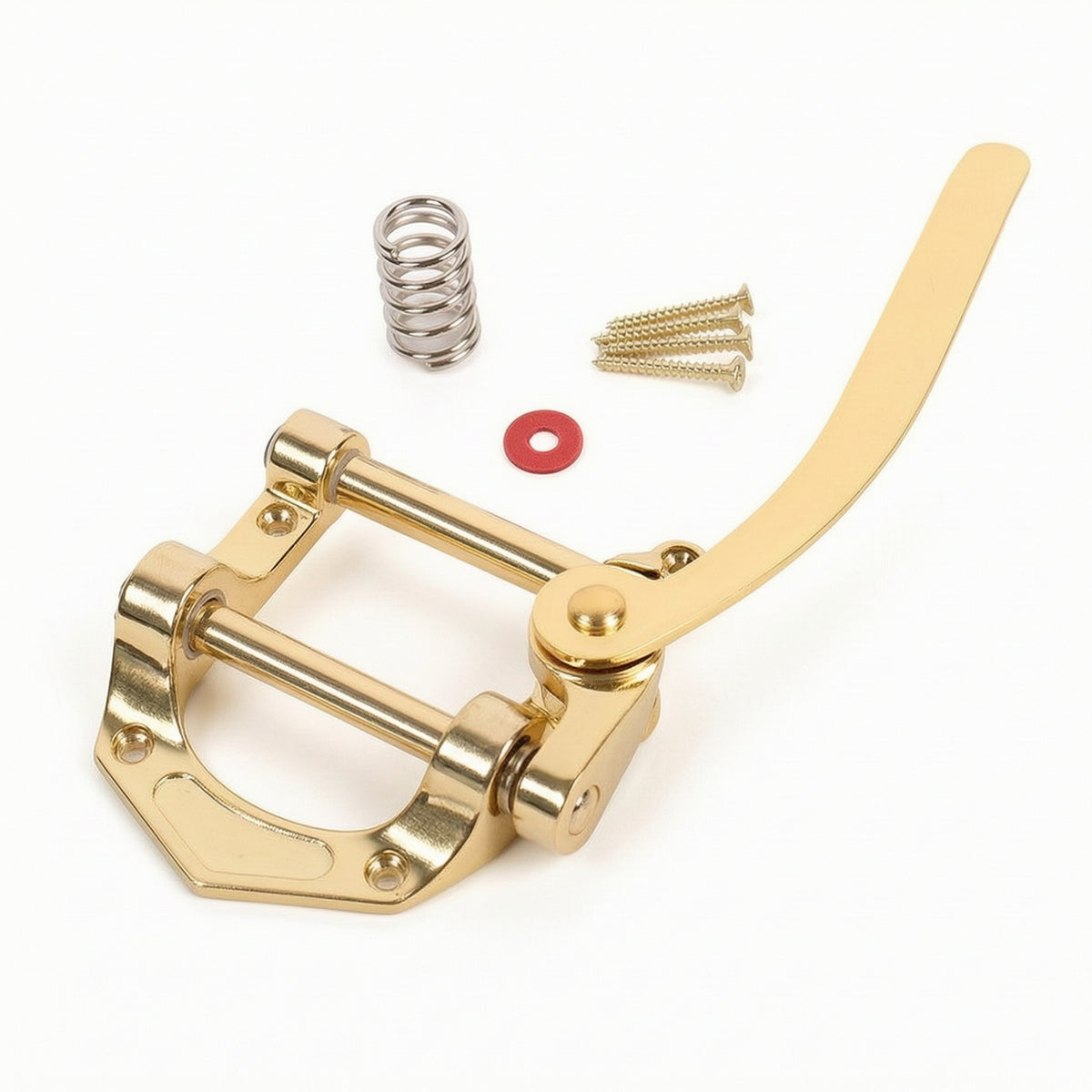 Tremolo Bridge Electric Guitar Bridge with Tremolo Arm Anti Bending Bar for Builds