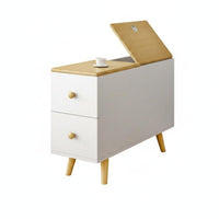Space-Saving C-Shaped Sofa Table Modern Design Household Furniture Multi-Functional Nightstand Long-Lasting and Sturdy for Apartment Dwellers, Homeowners, Families, Living Room, Small Areas, Bedroom, Home Office