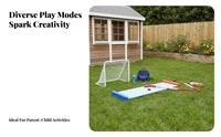 Kids Hockey Set Parent-Child Interaction Kids Hockey Set Improves Hand-Eye Coordination Youngsters Training Equipment for PE Class, Indoors, Game Time