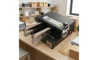 Electric Automatic Stapler Adjustable Electric Stapling Machine Automatic Stapler Black Binding Device Front Opening
