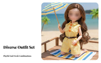 30cm Doll Clothing Set Fashion Doll Clothes Toy Accessory for Hobbyists, Kids, Playful Moments