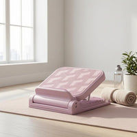 Anti-Slip Angle-Adjustable Stretch Board Molded Base Slanted Stretching Board Light Lavender Ankle Mobility Block Injury Protection