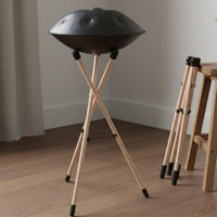 Handpan Stand Stable Triangular Structure Tongue Drum Bracket Solid for Home Practice, Performance, Studio