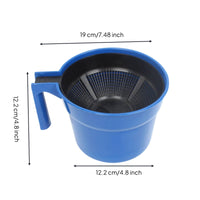 Milk Strainer with Insert Perforated Milk Strainer for Dairy Producers
