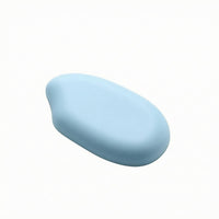Washable Pebble-Shaped Wrist Rest Skin-Friendly Mouse Wrist Rest Polished Desk Accessory Rounded