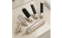 Hot Air Styler with Interchangeable Heads Volumizing 5-in-1 Hair Styling Tool Electric Hair Wand with Detachable Brushes