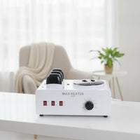 Multi-Chamber Electric Depilatory Heater Countertop Depilatory Heater with Multiple Compartments Easy to Clean Appliance Non-Stick for Beauticians