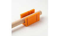 45-Degree Saw Guide with Anti-Slip Pad Compact Dowel Cutting Guide Straight-Cut Tool Versatile for Woodworkers, DIYers, Woodworking, Workshop
