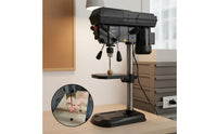 Guide Bench Drill High Precision Benchtop Drill Press Heavy Duty Variable Speed Milling Machine for DIY Enthusiasts, Metalworkers, Home, Garage