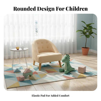 Soft and Comfortable Plush Character Lounger Cartoon creature Design children's Furniture Lightweight Toddler Chair launderable Cover for Toddlers, Preschoolers, Parents, story Corner, Playroom, Nursery, Bedroom