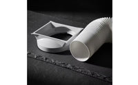 Portable Air Conditioner Exhaust Hose Adapter Compatible Exhaust Tube Fitting Airtight