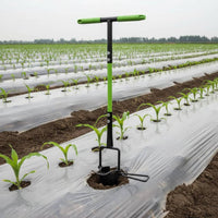 Transplanting Tool Standing Position Use Garden Digger Rust Resistant Soil Digging Tool