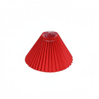 Pleated Lampshade Detachable Hanging Light Cover Easy Installation for Cafe