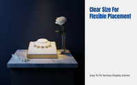 Jewelry Display Stand, Leather Tray, Greenstone Bracelet Holder, Necklace and Ring Organizer, Artistic Design, Counter Cabinet,