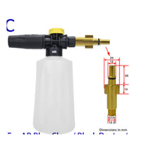 High Pressure Foam Leak Resistant Car Wash Foam Lightweight Design