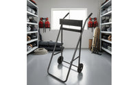 Outboards Motor Cart Heavy Duty Outboards Motor Stand Rust Resistant Wheeled Carrier for Garage, Docks, Workshops