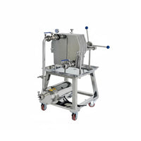 Stainless Steel Plate Frame Filter Press, Manual Oil Separator, Laboratory Filtration Machine