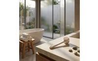 Waterproof Electric Bath Brush Rotating Electric Body Brush Exfoliating Ergonomic for Bathroom