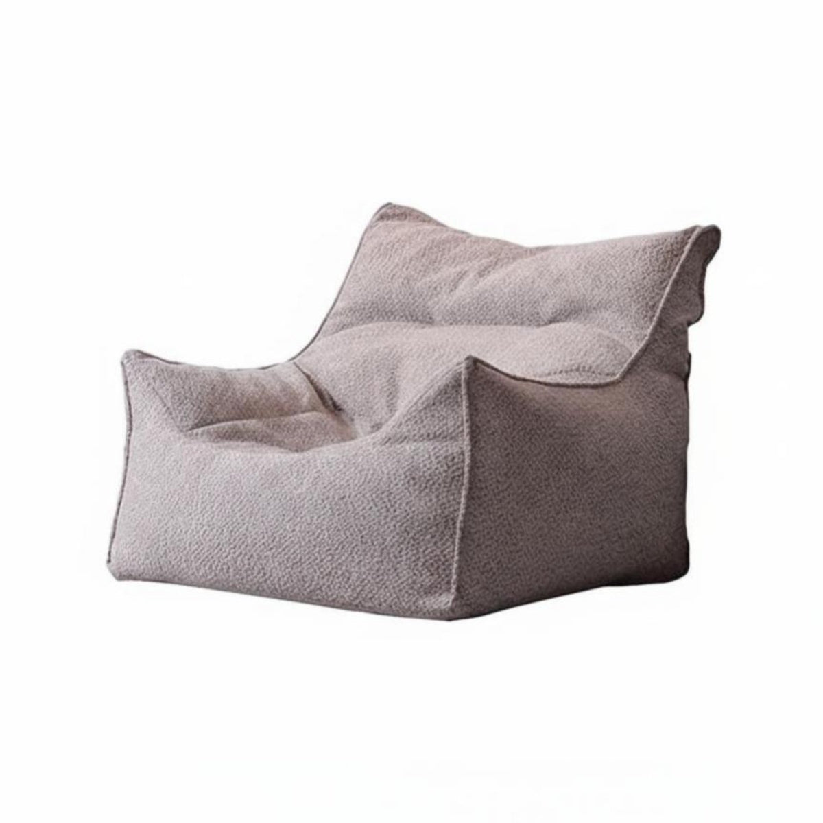 Removable Cover Single-Person Lazy Sofa No Assembly Required Bean Bag Machine Washable Lounge Chair High-Density Filling for Adults, Students, Living Room, Balcony, Apartment, Reading Nook
