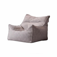 Removable Cover Single-Person Lazy Sofa No Assembly Required Bean Bag Machine Washable Lounge Chair High-Density Filling for Adults, Students, Living Room, Balcony, Apartment, Reading Nook