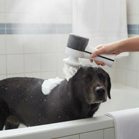 Auto Mixing Pet Bath Bubble Machine Easy to Use Rechargeable Pet Foam Sprayer Gentle on Skin Feline Shampoo Foaming Device for Home Grooming