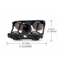 Replacement Part Non-Powered Truck Assembly Plastic Wheels HO Scale Railway Truck 1:87 Train Truck