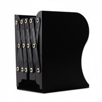 Adjustable Length Expandable Bookend with Pen holder Multifunctional Expandable Bookend Space-Saving Desktop Organizer foldable Design for Students, Children, Office Workers, Study Room, Dorm, Library, Shelves