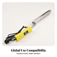 Built-Integrated Control Panel Stainless Steel Uncapping Long Blade Electric Honey Uncapping Heated Honey Beeswax Cutter for Beekeepers, Bee Colony Work